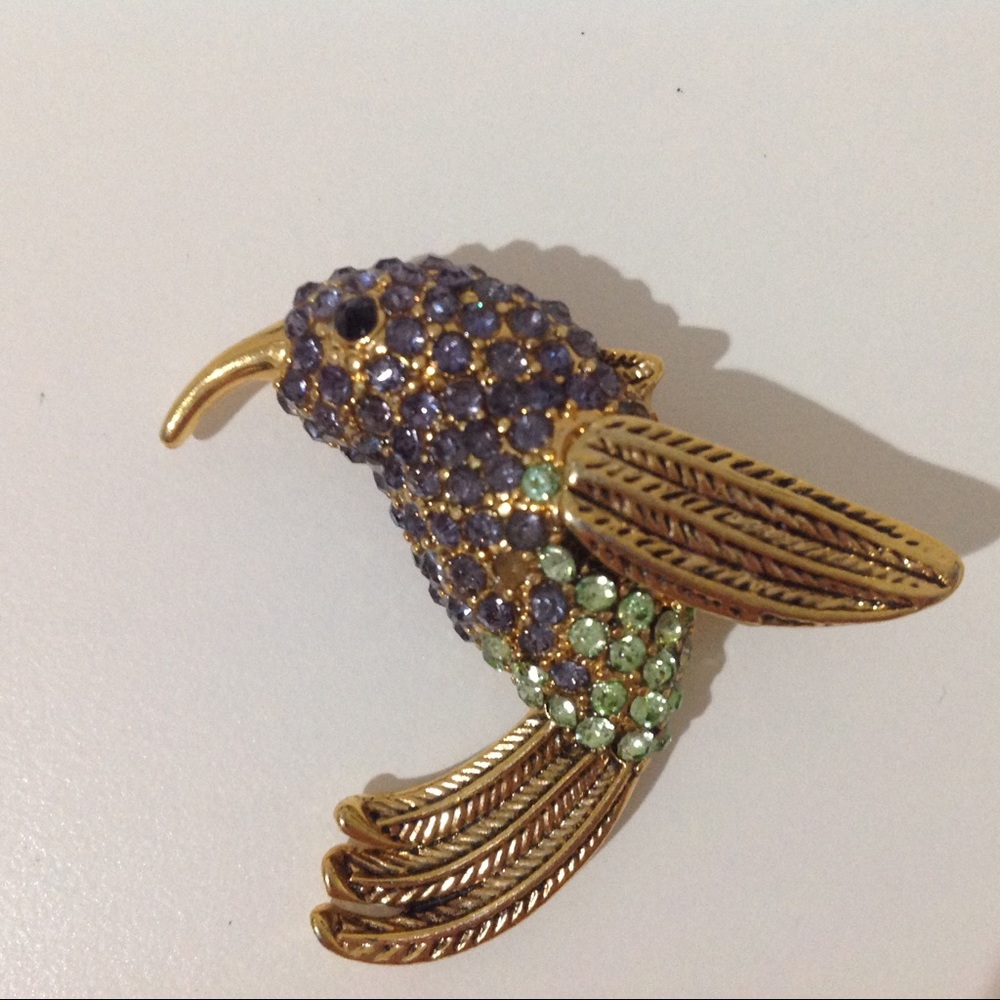 Humming Bird Brooch
